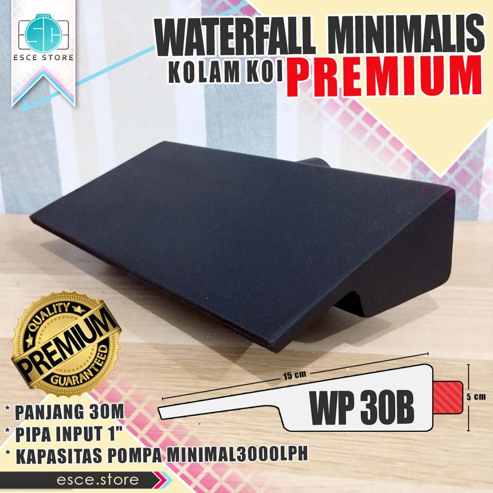 WATERFALL PREMIUM WP30B MINIMALIS  KOLAM KOI