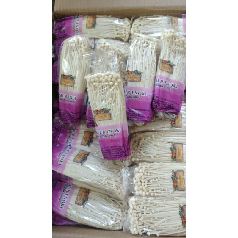 

Jamur enoki 100gr green box