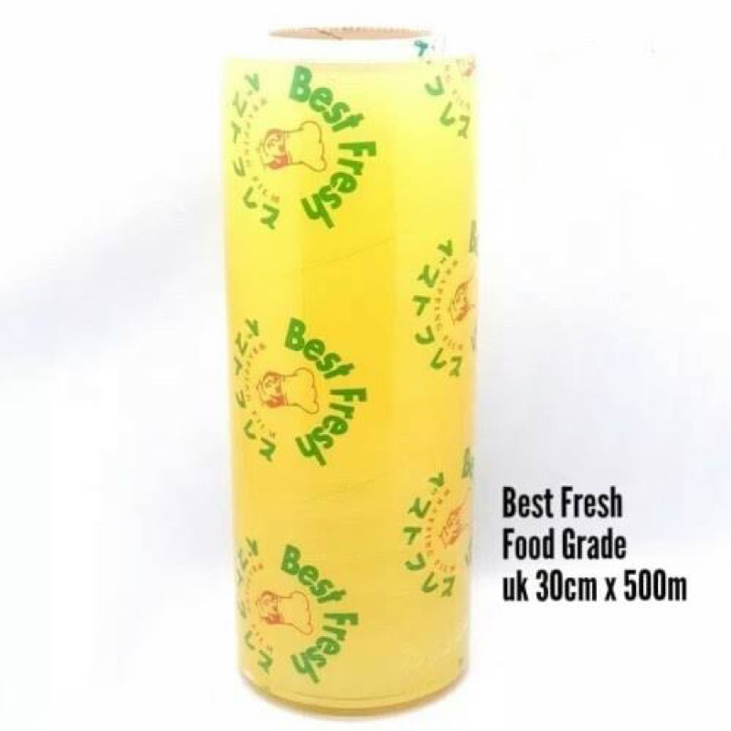 PLASTIK WRAPING MERK BEST FRESH 30 CM x 500 M