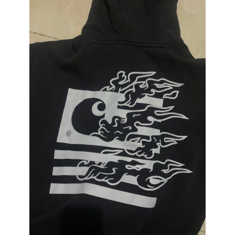 Hoodie Carhatt State Flame