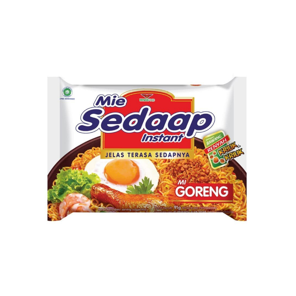 

MIE INSTAN MERK SEDAAP ALL VARIAN 5PCS