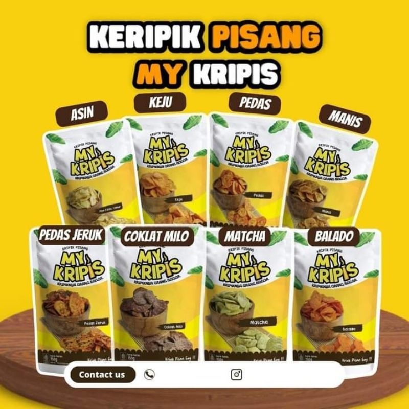 

My Kripis (Kripik pisang aneka rasa)