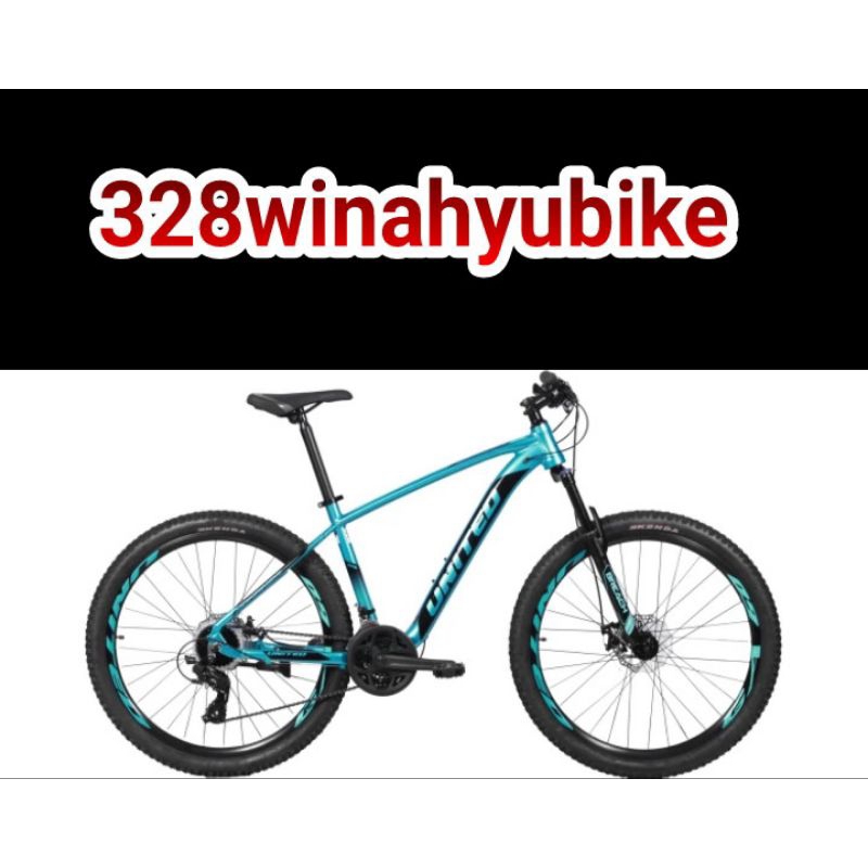 sepeda MTB ALLOY united monanza 4.0  27.5 inchi terbaru 2020