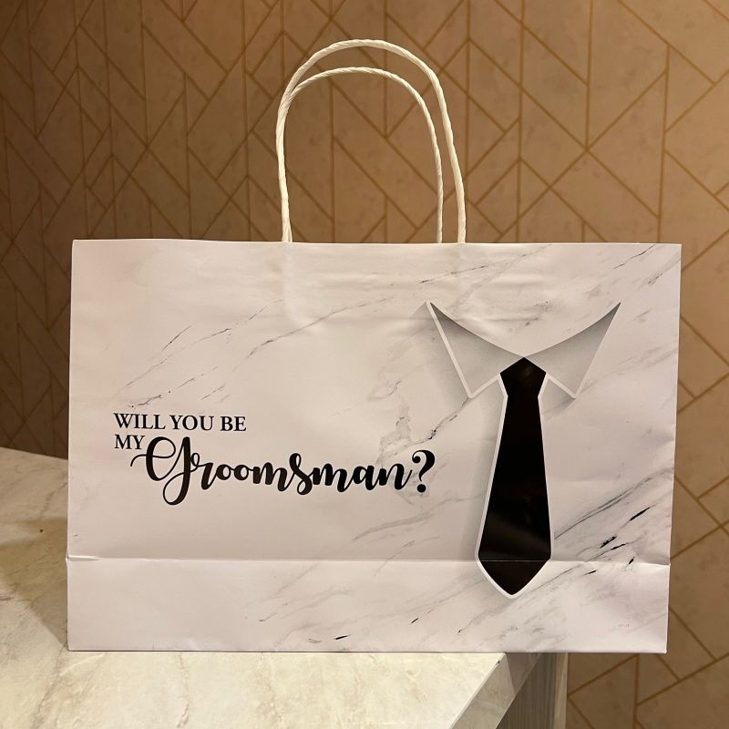 

PAPERBAG BOX GROOMSMAN READY STOK
