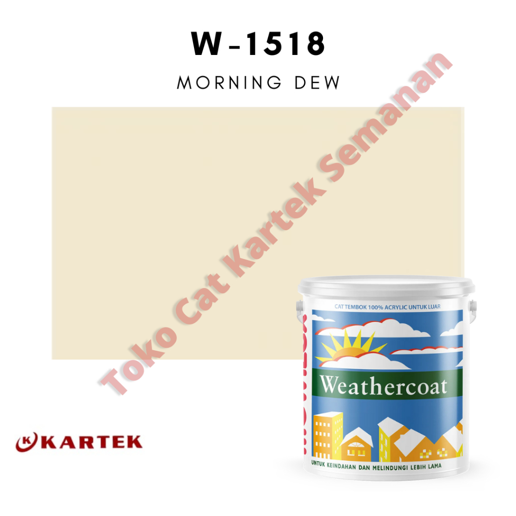 Mowilex Weathercoat Exterior W-1518 Morning Dew (20 liter)