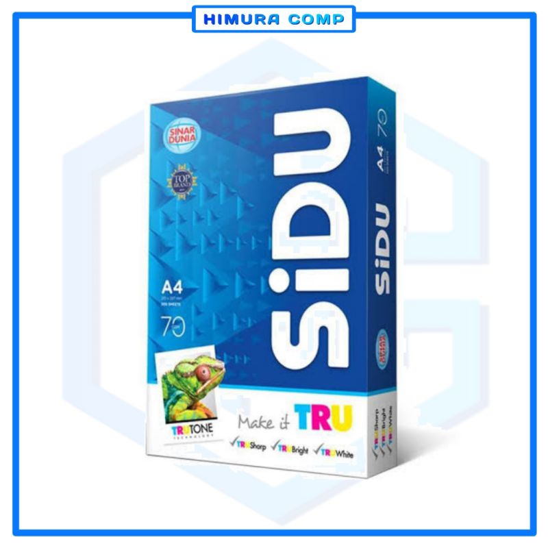 kertas SIDU A4 F4 | 70 gram 1rim | 100 lembar