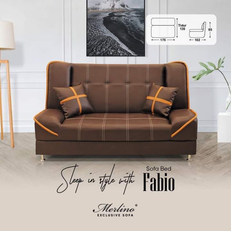 Sofa Bed Merlino Fabio Bergaransi