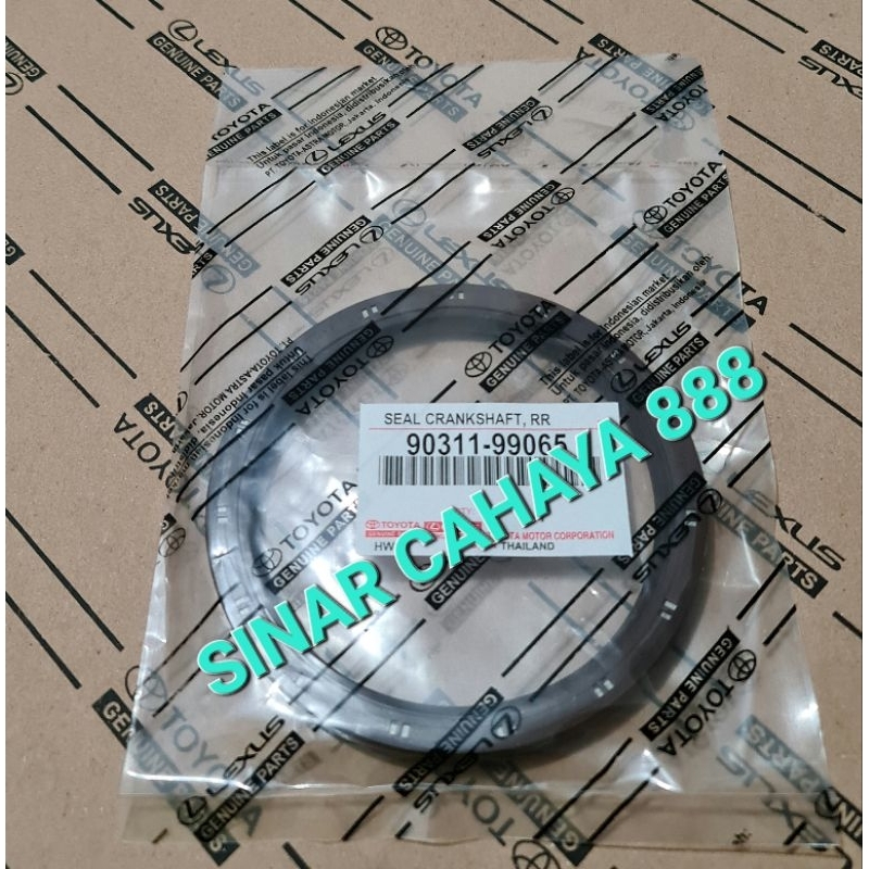 SEAL CRANKSHAFT SEAL KER AS BELAKANG HARDTOP 2F ATAU LANDCRUISER