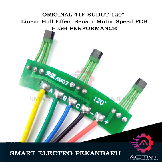 ORIGINAL 41F SUDUT 120° Linear Hall Effect Sensor Motor Speed PCB Element OH41F SS41F Handle Gas Ele