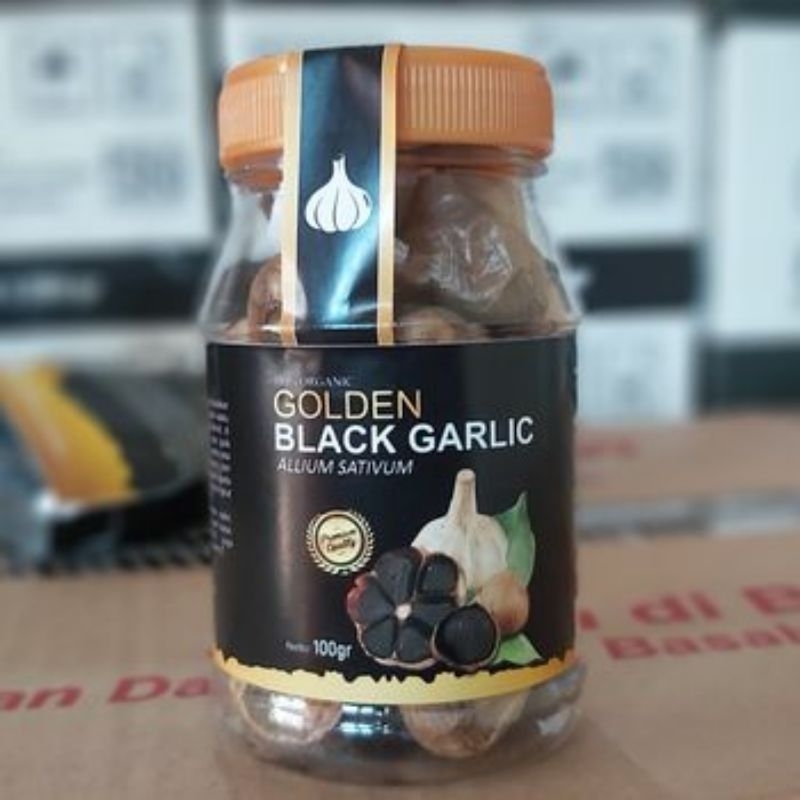 

Golden Black Garlic bawang lanang