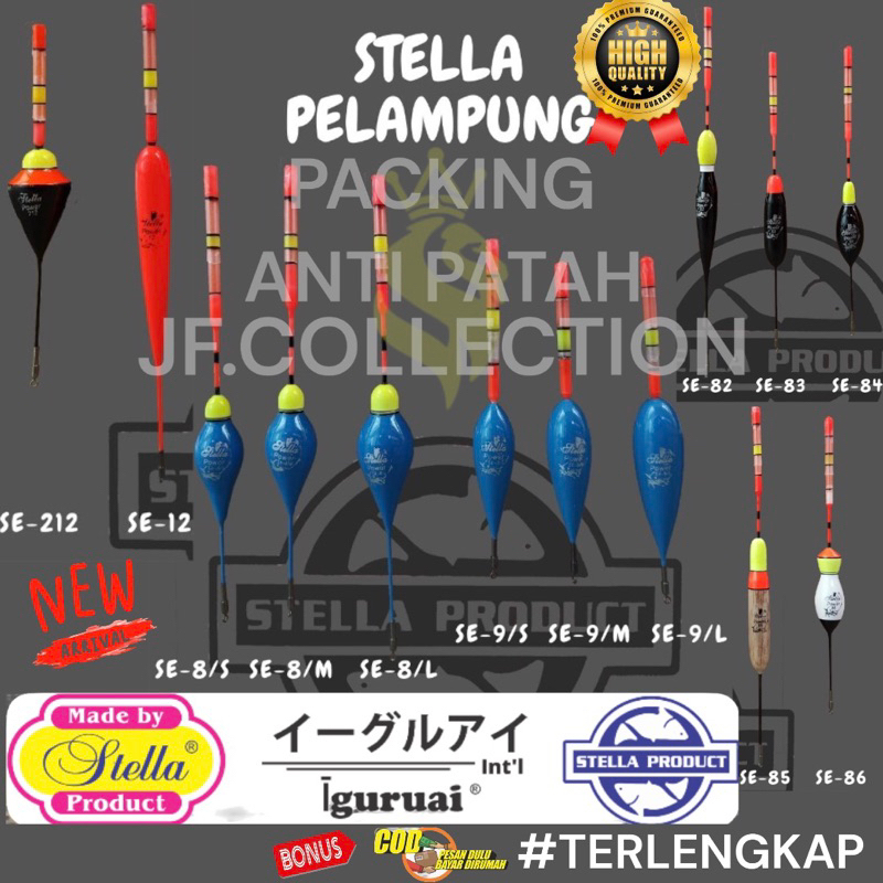 Pelampung Pancing Stella anti badai Kumbul anti badai Stella / pelampung Starlet anti badai