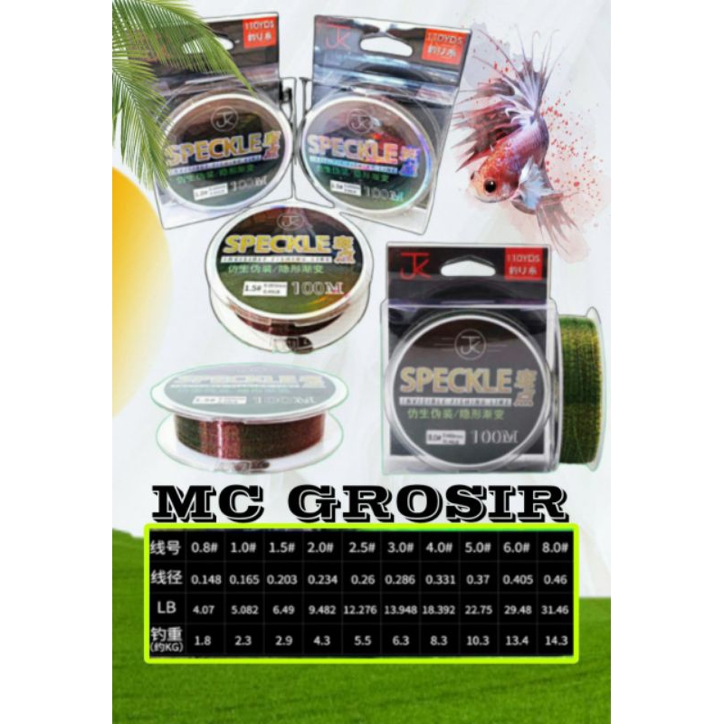 SENAR PANCING MEREK SPECKLE