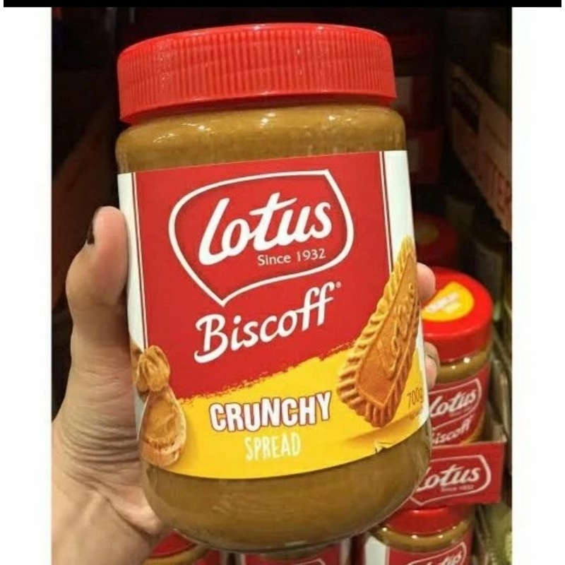 

Lotus Biscoff Crunchy Spread 380 gr / 380gr - Selai Biskuit Speculoos