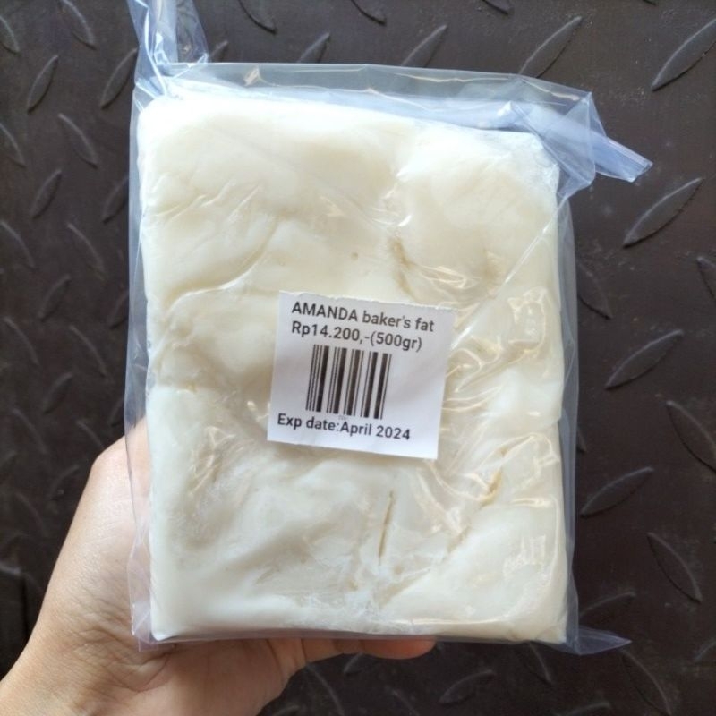 

AMANDA BAKERSFAT 500GR /mentega putih/repack