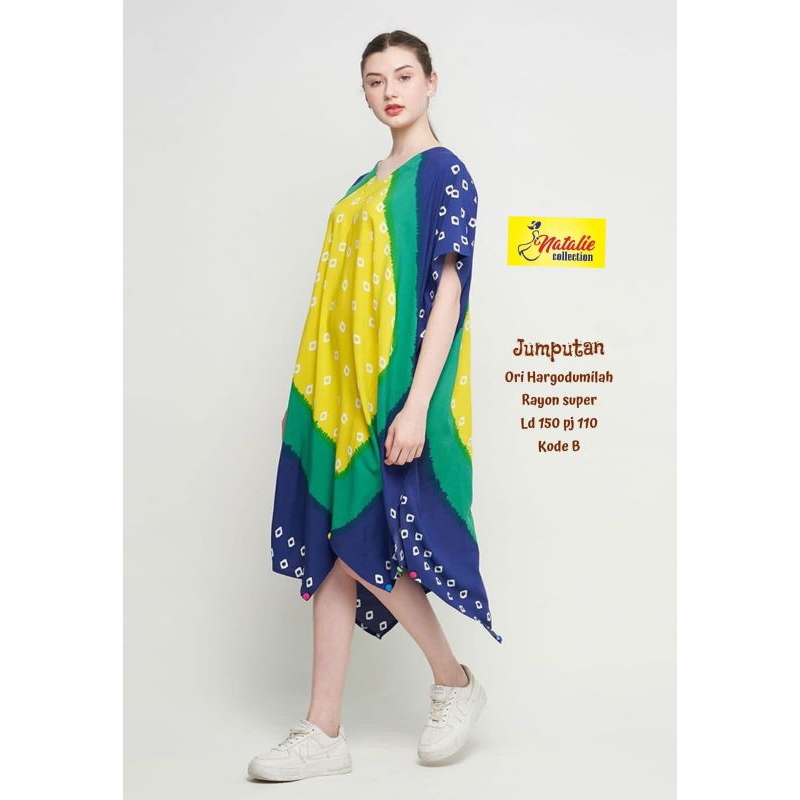 Goenzshop Daster Jumbo Polkadot, Batik Solo