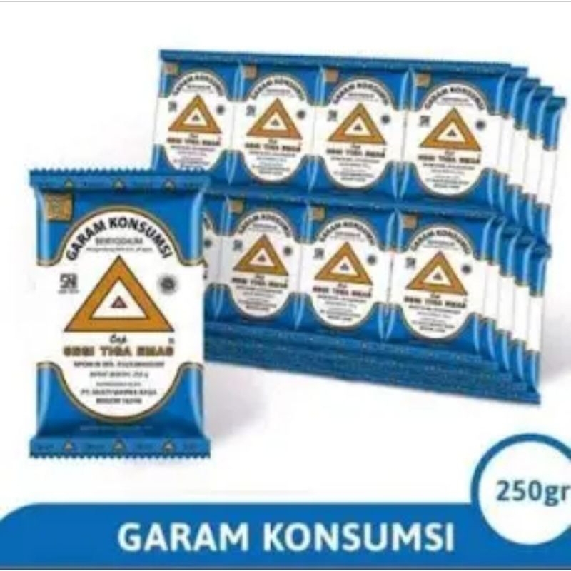 

GARAM SEGITIGA EMAS PREMIUM 250G