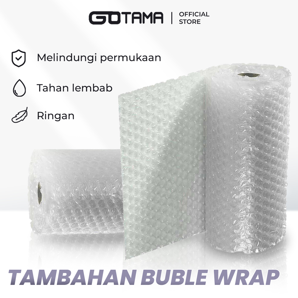 

Buble Wrap Kemasan Tambahan Untuk Packing Produk Gotama