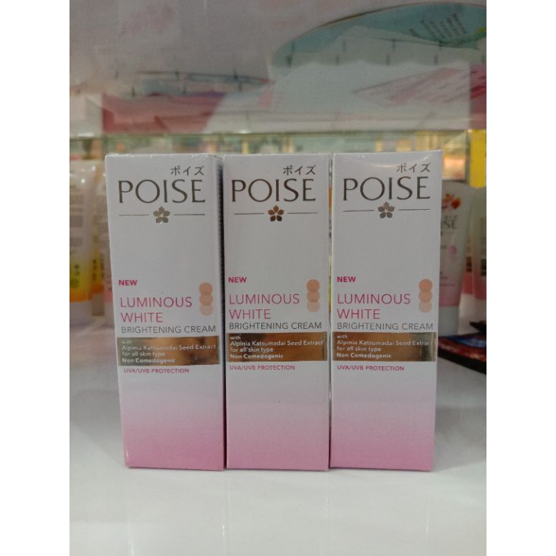 Poise Day Cream Luminous White (night cream)