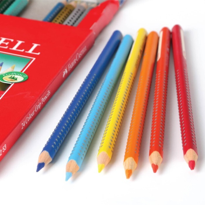 Faber-Castell Colour Grip Pencils 24 - Gambar 4