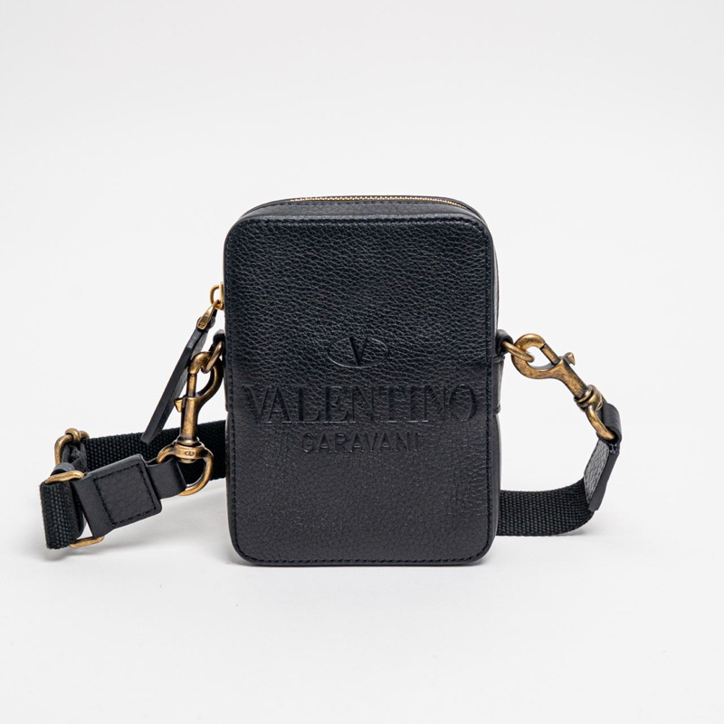 Valentino Garavani Small Identity Crossbody Bag Leather