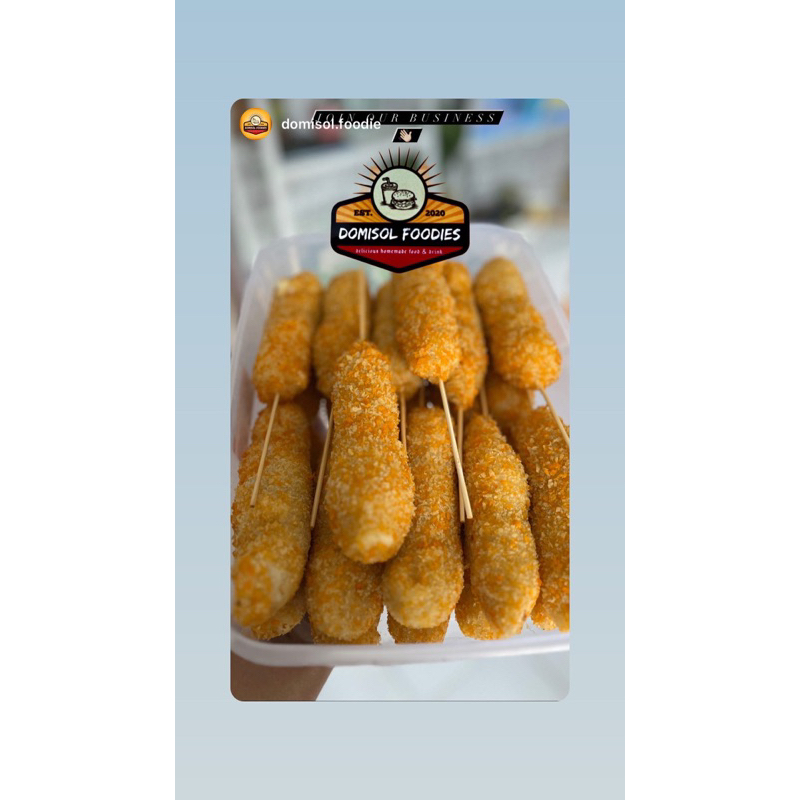 

Corndog Mozarela Domisol Foodie