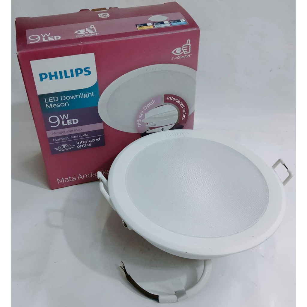 LAMPU LED DOWNLIGHT PHILIPS 9W MESON LAMPU DOWNLIGHT LED