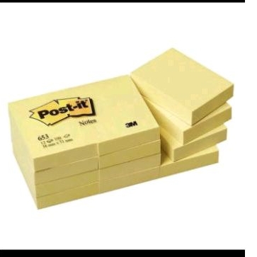 

Post It 3M 653 / Notes 653 Yellow