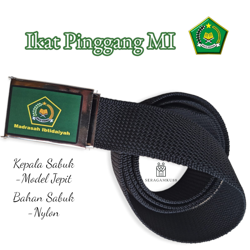 Sabuk Ikat Pinggang Anak Sekolah MI Ikat Pinggang Sekolah