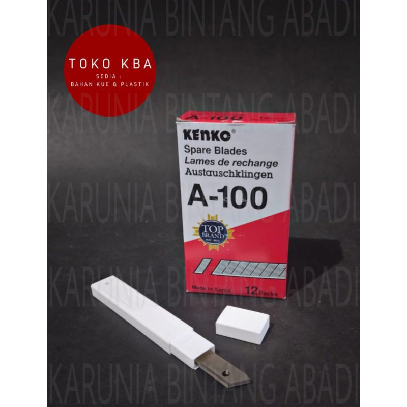 

Isi Cutter Refill Kecil Kenko A-100 1 Tube ( isi 5 pcs )