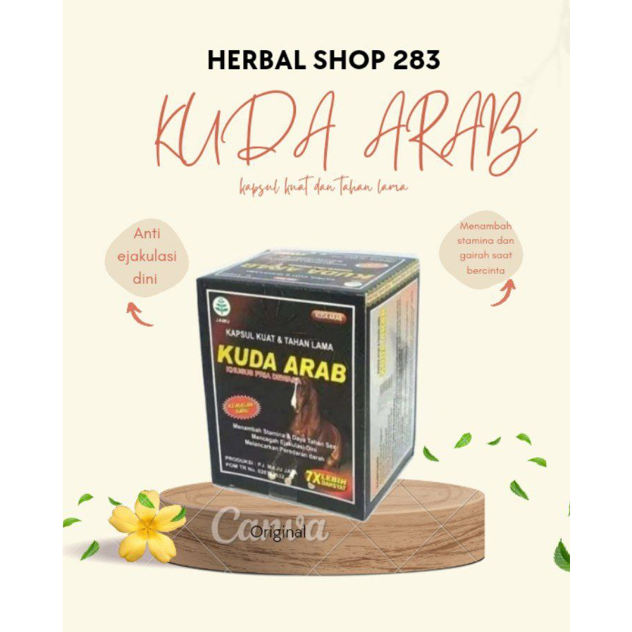 (HerbalShop283) Capsull Kuda Arabb Herbal Supern/ Kapsul Herbal Kuda Arab-b Original