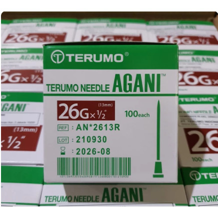 Needle Terumo 26G Agani / Jarum Terumo 26G Agani / Jarum Terumo 26G