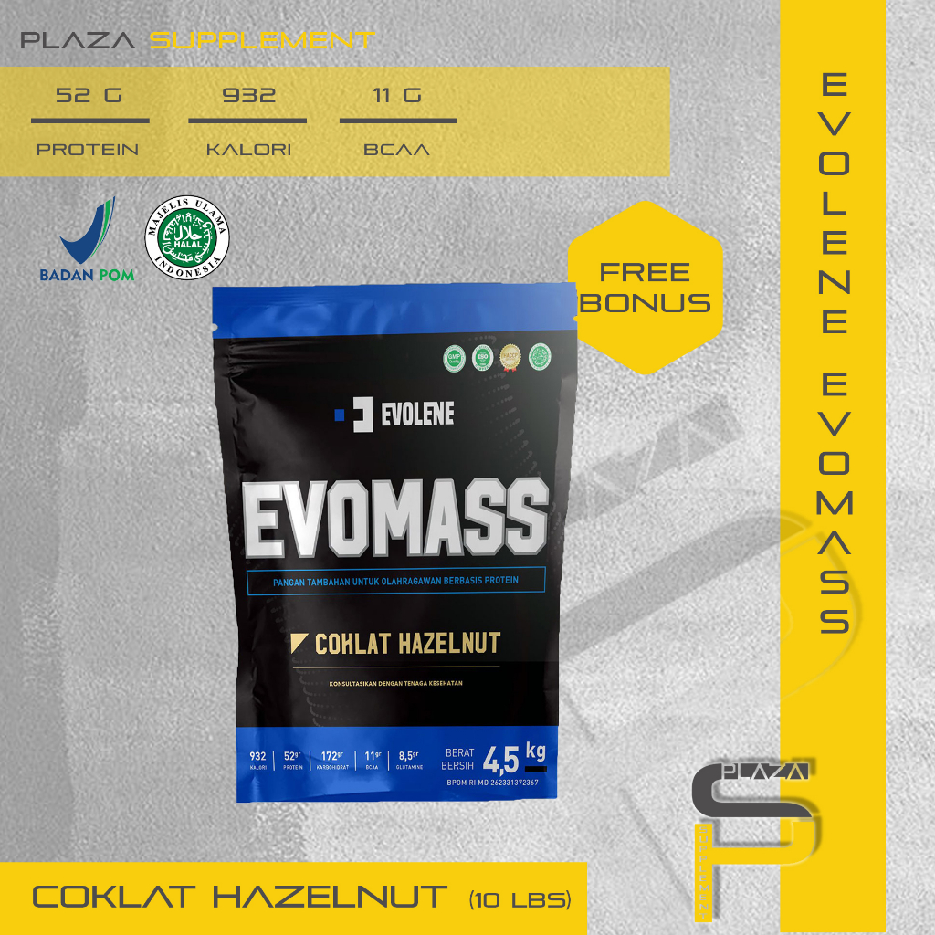 Evolene Evomass Gainer (Weight Gainer) Evomass