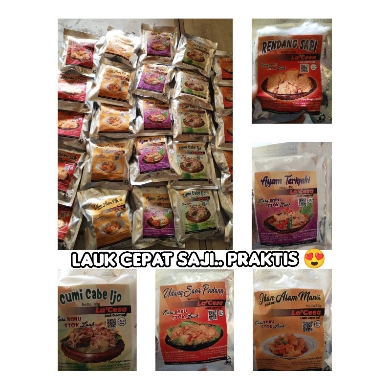 

lauk cepat saji la'cesa