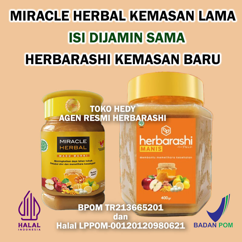 

Miracle Herbal Madu Putih 8pcs