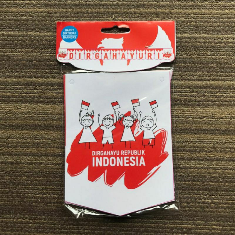 Banner Dirgahayu RI / Banner 17 Agustus / Banner HUT RI / Hiasan 17 Agustus
