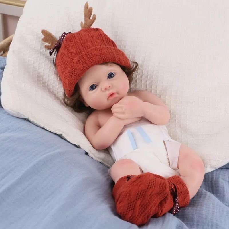 Boneka Reborn Full Silicone Padat Solid