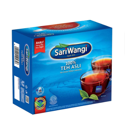 

SariWangi Teh Celup Hitam Asli 50 s / Sariwangi 50 kantong