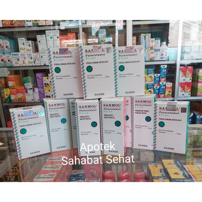 Sanmol Sirup / Sanmol Drop / Paracetamol / Penurun Demam Anak