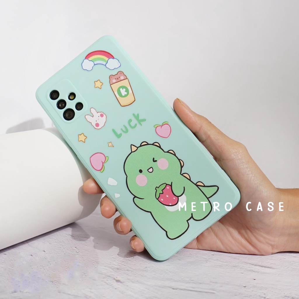 [M07] CASE MACARON MOTIF VIVO V27 V27E V25E 5G V23E 5G V15 PRO V11 V21E V21 4G 5G Y36 Y16 Y35 Y22 Y7