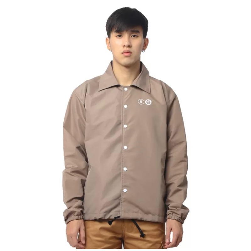 Heyho Coach Jacket Brain Machine Brown - M