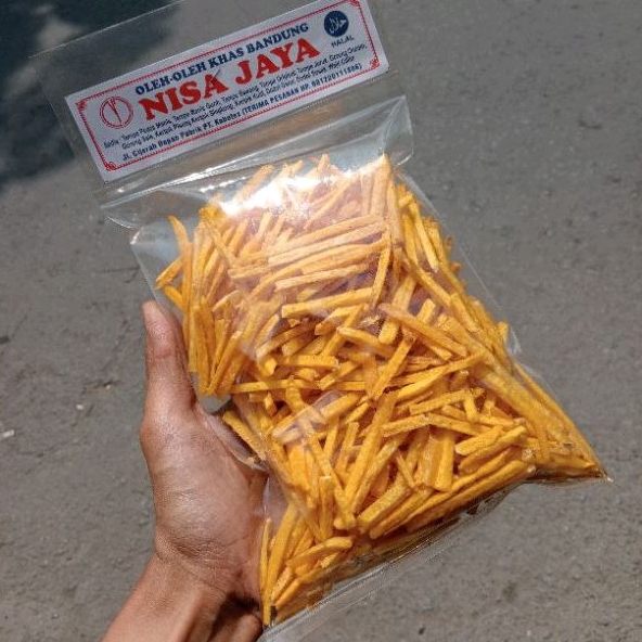 

Nisa Jaya - Stik Talas Keripik Talas (200gr) Oleh-oleh Khas Priangan