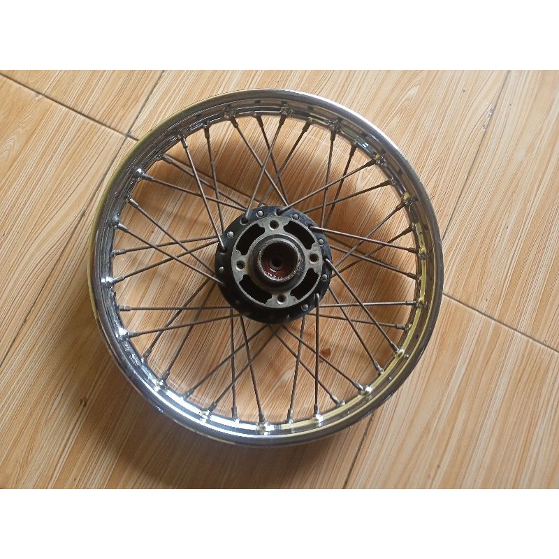 pelek depan jari jari Yamaha Mio ring 14