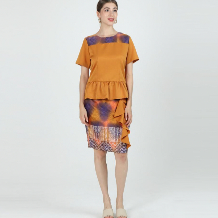 DRESS BATIK CAROLINE KOSASIH