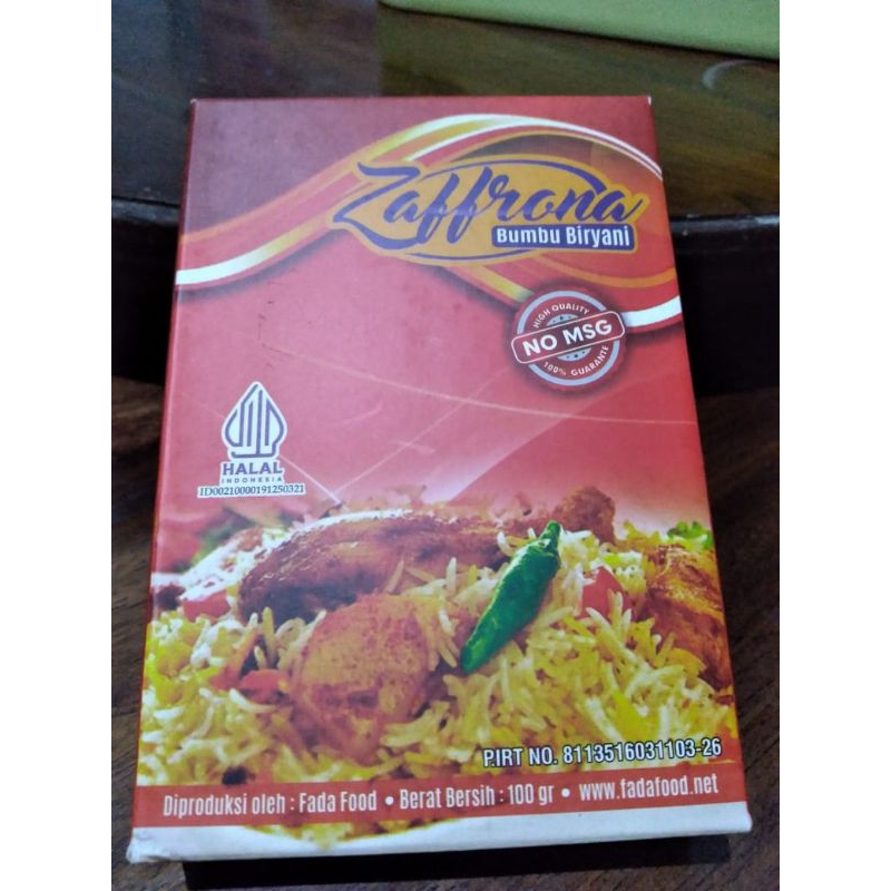 

Bumbu Nasi Kebuli, Biryani, Mandhi dan Kabsah