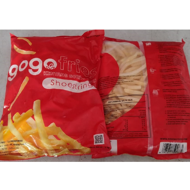 

KENTANG SHOESTRING GOGO 1 KG