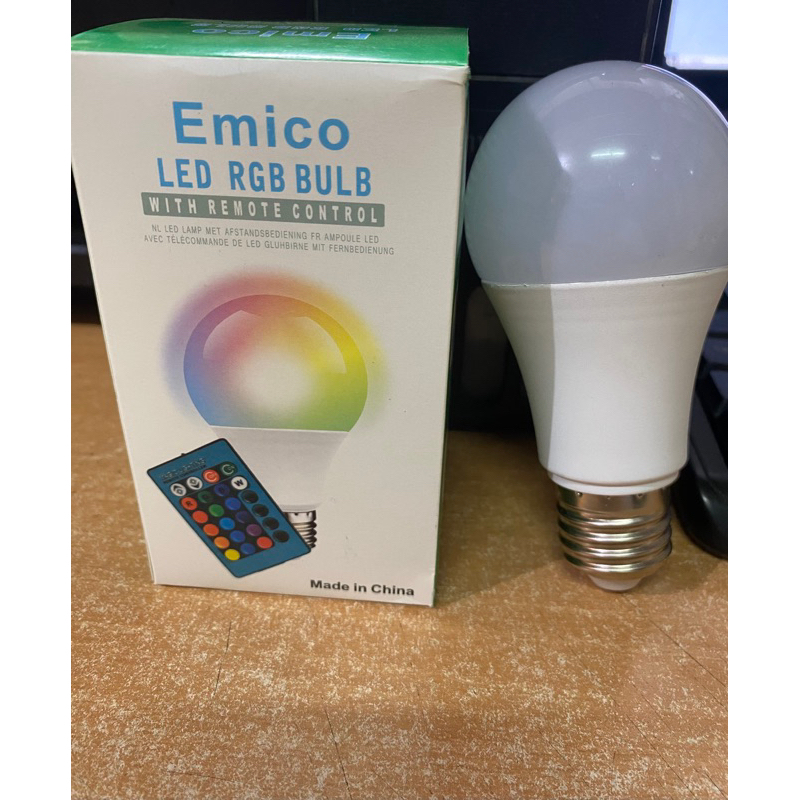 Lampu LED Warna Warni Remote