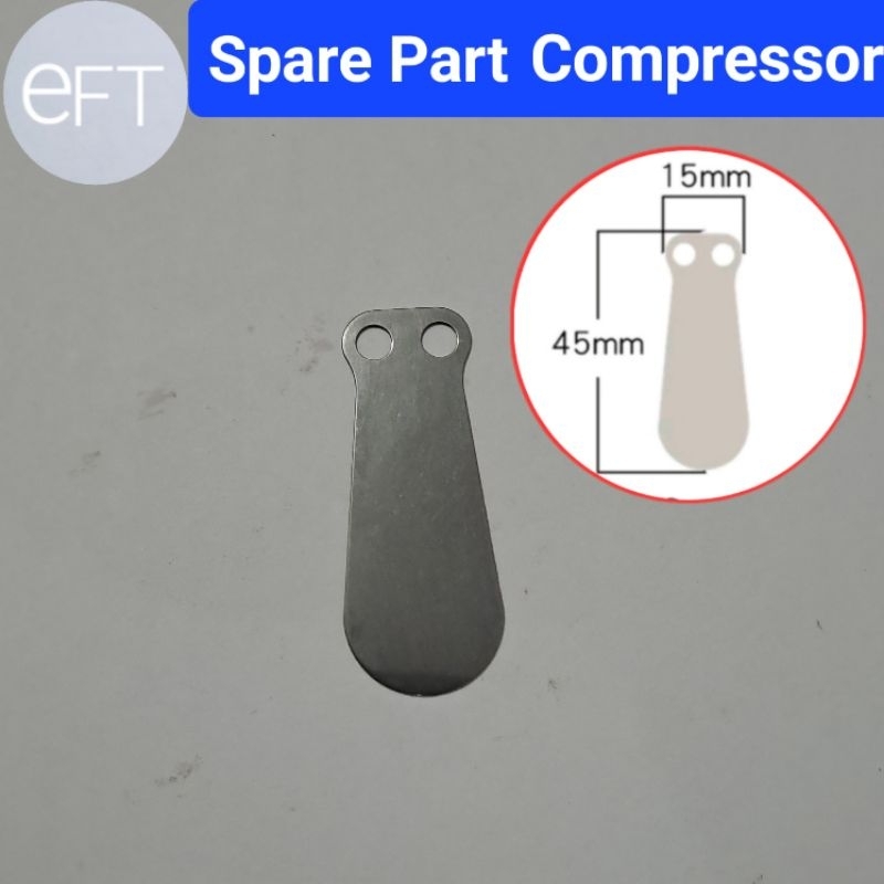 Plat Klep Kompresor Angin UNITED UNOAIR 3HP - 5,5HP ORIGINAL