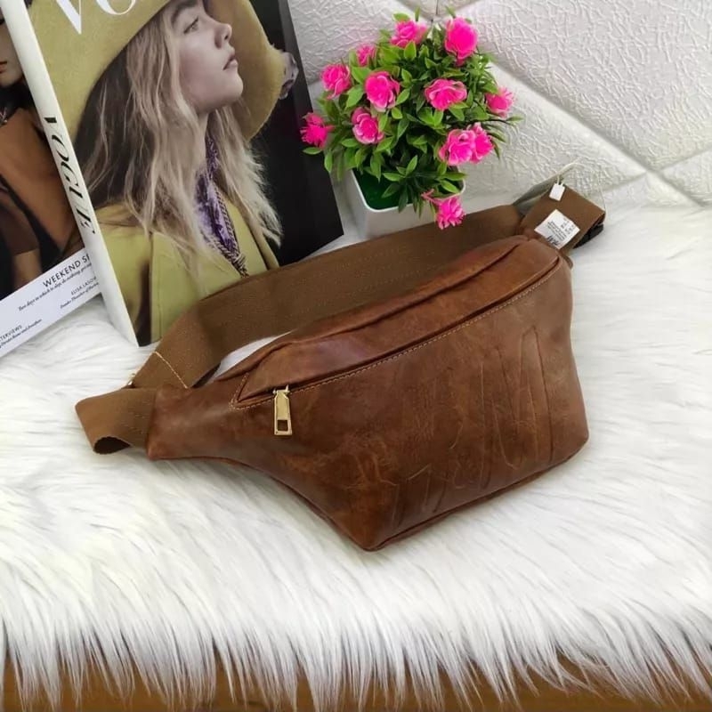 H&M WAIST BAG Velvet ORI / TAS PINGGANG HNM  / WAIST BAG HnMM