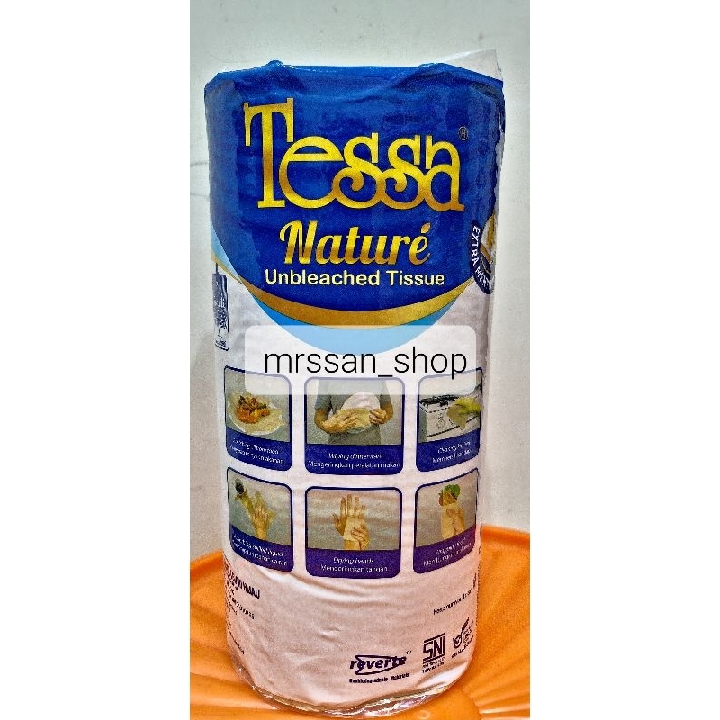 

TESSA Nature Kitchen towel tissue UNBLEACHED 2 ply