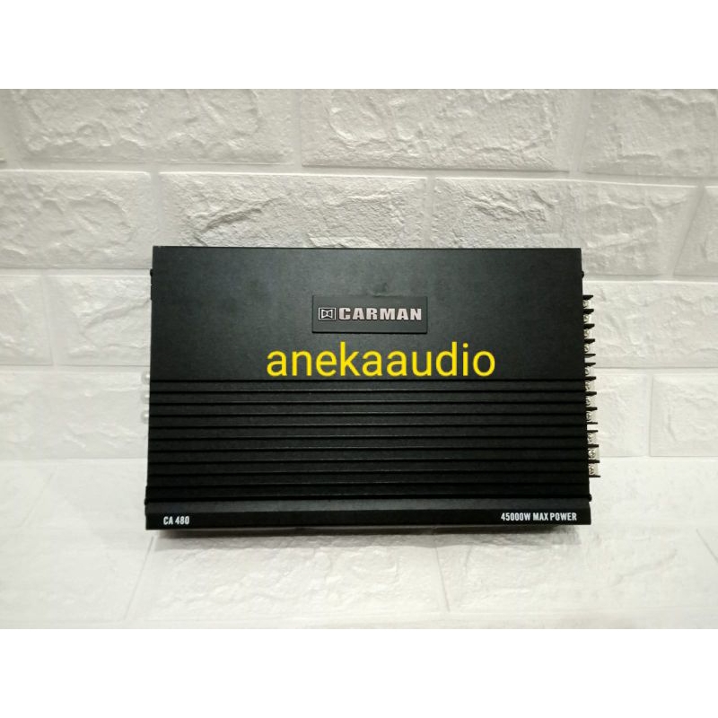 HKS (FreeOngkir) Power CARMAN CA-480 Mosfet 4 Chanel amplifier CARMAN 480 45000 Watt Termurah